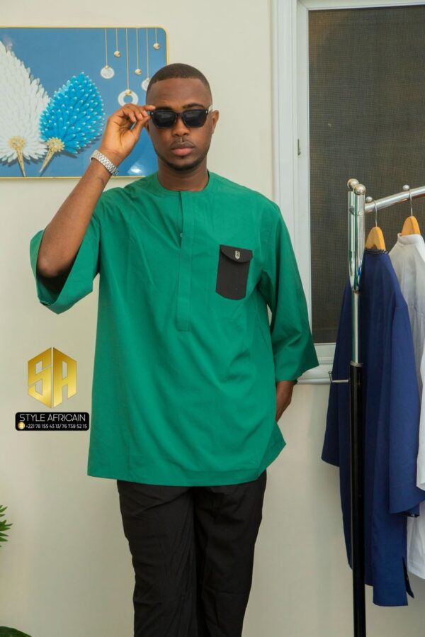 CHEMISE COURTE MACHE