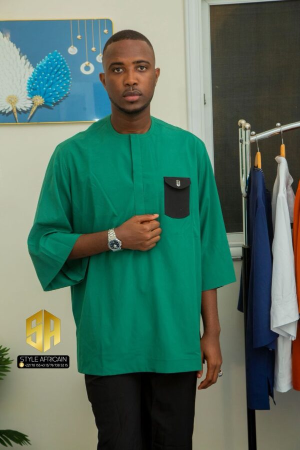 CHEMISE COURTE MACHE